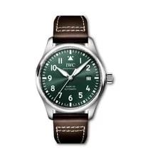 IWC — IWC Pilot's Mark XX Automatic, Green Dial, Leather Strap W/ Box & Papers — Watch — resale