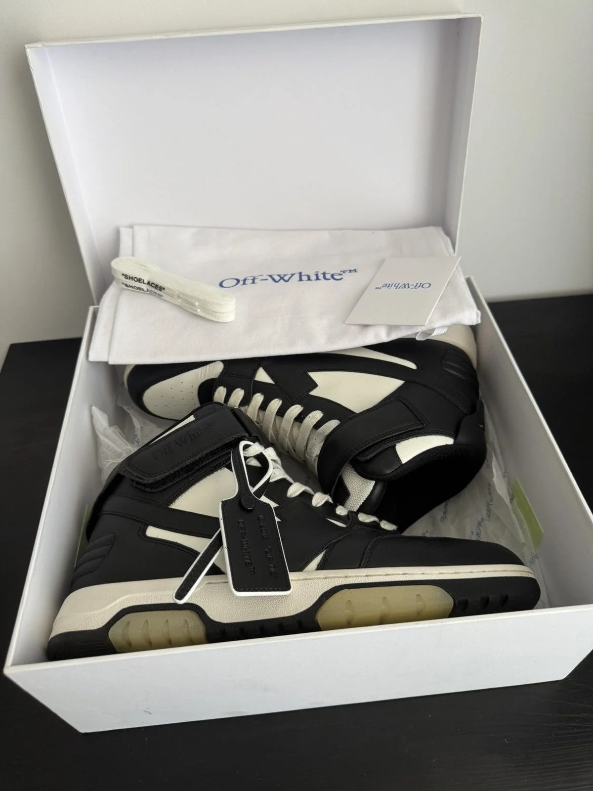 Off-White — Off-White Out of Office High-Top — Sneaker — resale