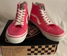 VANS — 7.0US Vhtf Old Tag Vans Sk8-Hi Skate High V38Fls LTD Original Co — Sneaker — resale