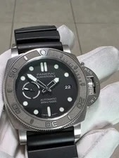Panerai — Panerai Submersible Mike Horn PAM00984 47mm EcoTitanium LE 500pcs Box & P 2021 — Watch — resale