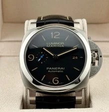 Panerai — Panerai Luminor 1950 44 Marina (PAM01312). Full Set. Complete Service in 2025. — Watch — resale