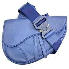 Dior — Excellent Condition Dior Saddle Body Crossbody Grai — Handbag — resale