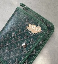 Goyard — Goyard Plumet, Hand Painted Butterfly — Handbag — resale