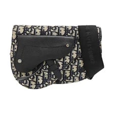 Dior — Dior Saddle Monogram Embroidered Saddle - Excellent #167DLXT — Handbag — resale