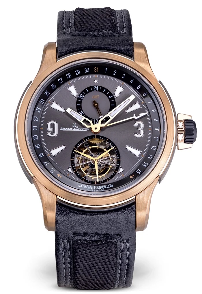 Worldofluxuryus — Jaeger-LeCoultre Master Compressor Extreme Tourbillon 18K Rose Gold Man's — Watch — resale