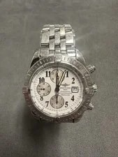 Breitling — Breitling Chronomat Evolution A13356 White Dial Stainless Steel — Watch — resale