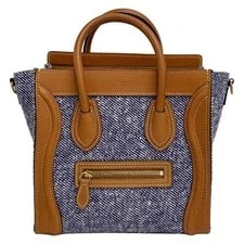 Celine — Celine Luggage 2WAY Textile — Handbag — resale
