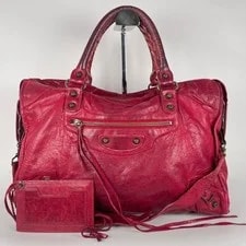 Balenciaga — Balenciaga the City 115748 2Way Y2K Auth Italy — Handbag — resale