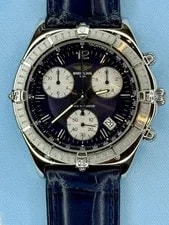 Breitling — Breitling Colt Chrono A53011 Quartz Blue Dial 1996 Model Excellent+ Condition — Watch — resale