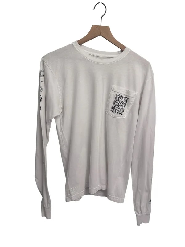 Chrome Hearts — Hearts Logo Long Sleeve Tee — streetwear — resale