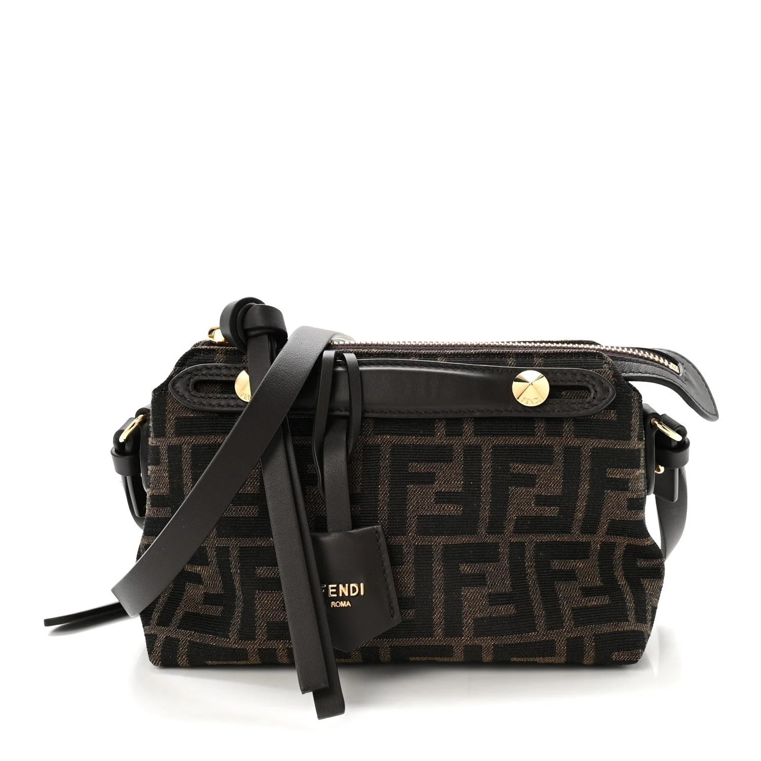 Fendi — Vitello Grace Mini By the Way Boston Moro Ebano — Handbag — resale