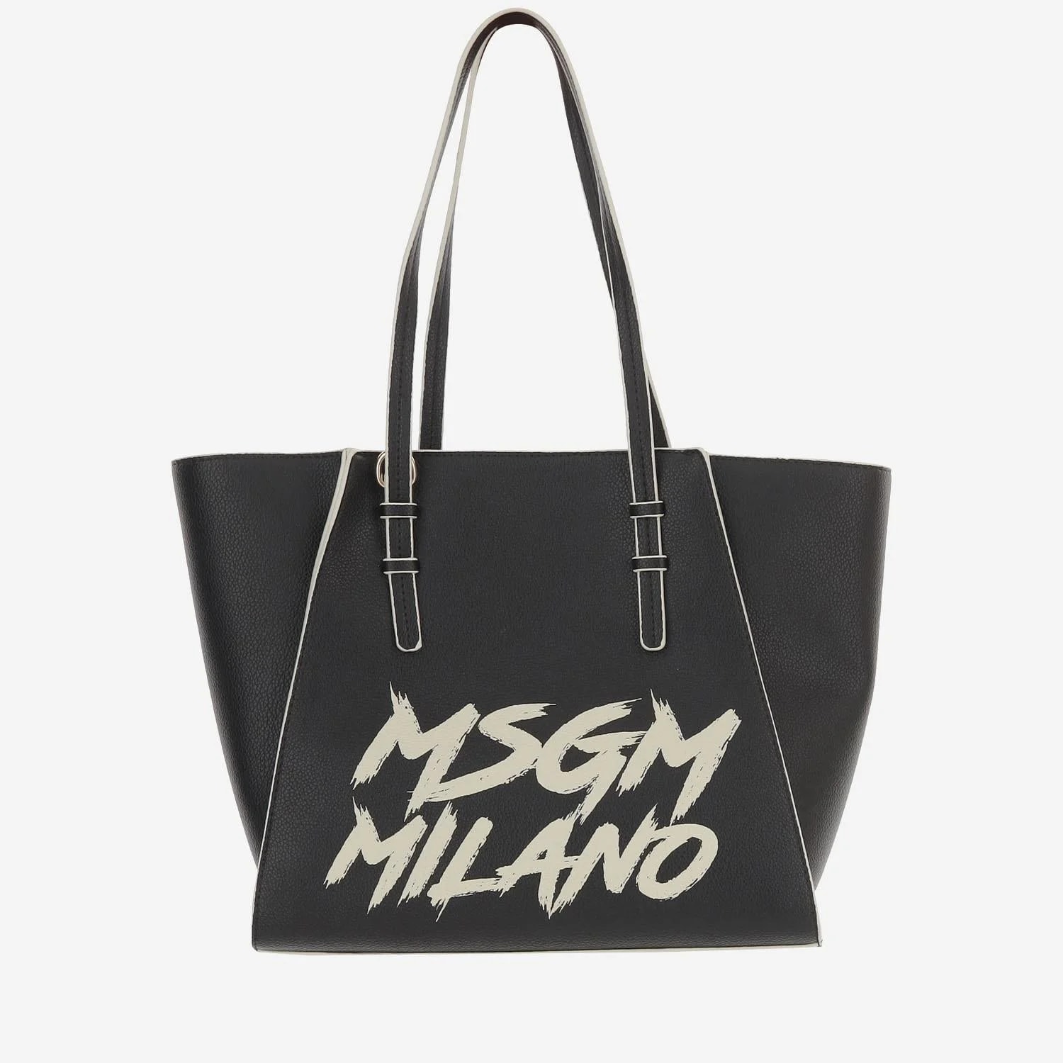 MSGM — Msgm Logo-Printed — — Handbag — resale