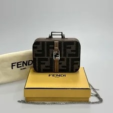 Fendi — Fendi Monogram Baguette Trunk Mini Box Fashion Daily Crossbody — Handbag — resale