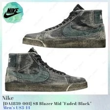 Nike SB — Nike SB Blazer Mid Faded DA1839-001 US3-14 New — Sneaker — resale