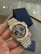 Breitling β Two-Tone Rose Gold Breitling Chronomat B01 42 Mm UB0134 Grey Dial β Watch β resale