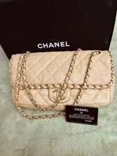 Chanel — Chanel Soft Flap Quilted Distressed — Handbag — resale