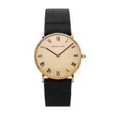 Audemars Piguet — Audemars Piguet Time-Only Ultra-Thin Gold Manual 32mm Strap 5125BA — Watch — resale