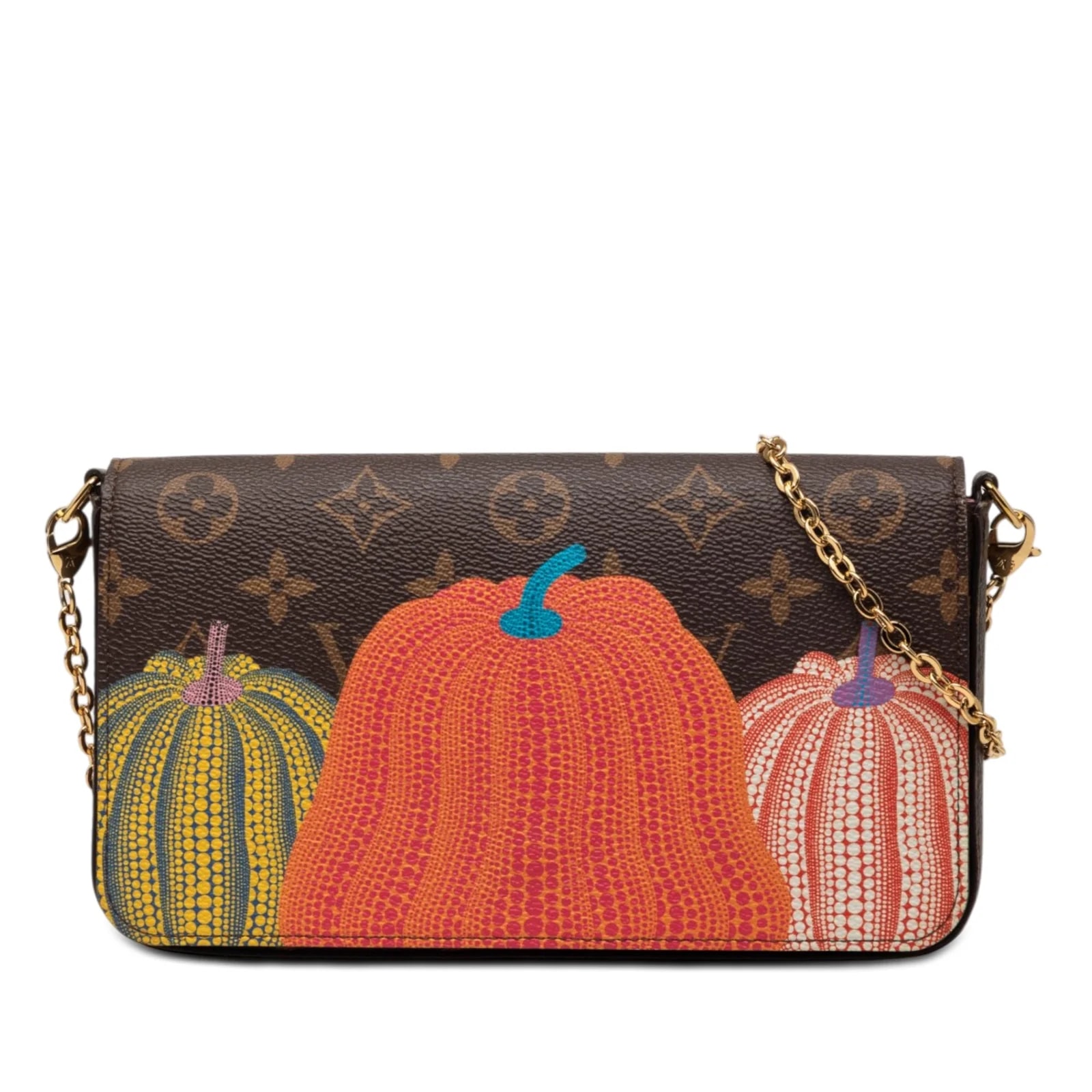 Louis Vuitton — Yayoi Kusama Pumpkins Pochette Felicie — Handbag — resale