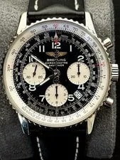 Breitling — Excellent Breitling Navitimer A23322, Black Dial, 42mm, Extra Strap, Only — Watch — resale