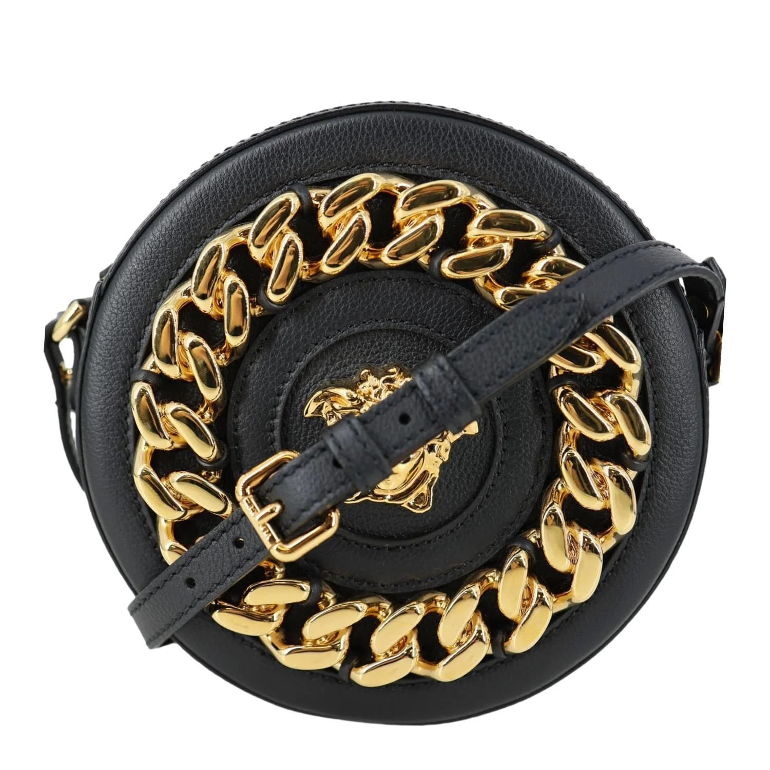 Versace — Versace la Medusa Mini Round — Handbag — resale