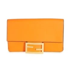 Fendi — Fendi Mini Flat Baguette With 'Strap You' Strap — Handbag — resale