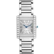 Cartier — Cartier Tank Francaise Small Steel Diamond W4TA0020 Card — Watch — resale