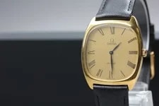 Omega — 1975 Omega de Ville 32mm 111.0139 Manual Gold Roman Dial Exc+5 — Watch — resale