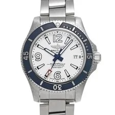 Breitling — Breitling Superocean Automatic42 A17366D81A1A1 (A17366) White Stainless #W2593 — Watch — resale