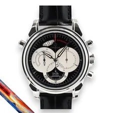 Omega — Omega Deville CoAxial Rattrapante 4847.50.31 Black — Watch — resale