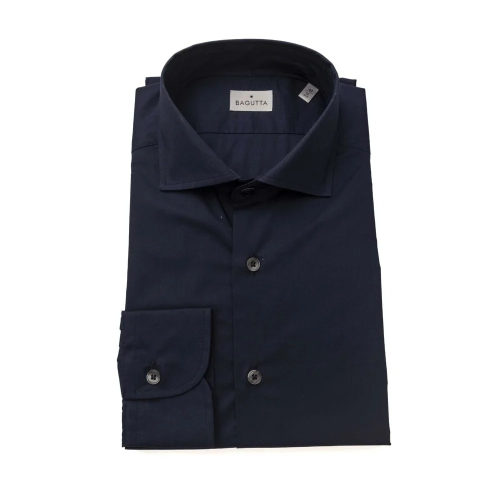 Bagutta — Bagutta Cotton Slim Shirt — Handbag — resale