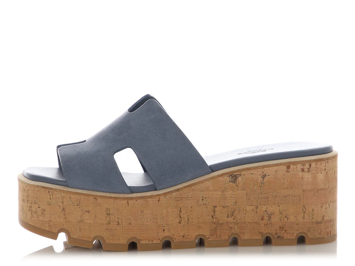 Hermès — Hermès Grignon Eze 30 Platform — Designer Shoe — resale