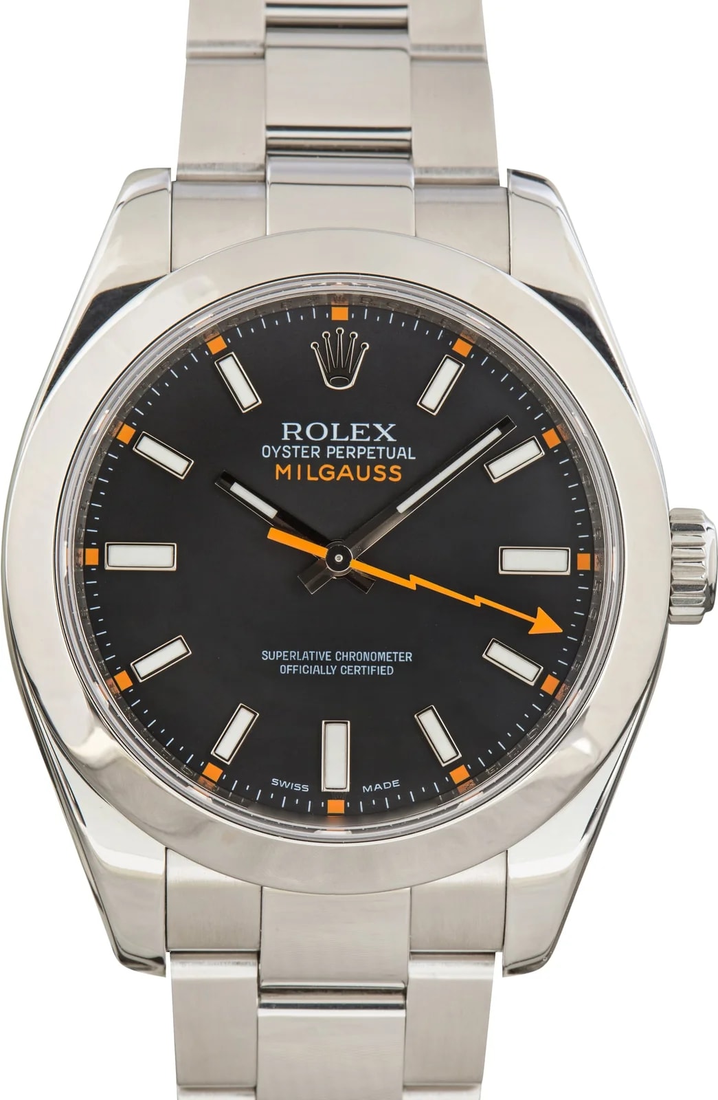 Rolex — Rolex Black Dial Milgauss Ref 116400 — Watch — resale