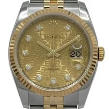 Rolex — Rolex Datejust36 Holikon 116233G Gold 18K Gold/Stainless Steel #OK392 — Watch — resale