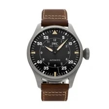 IWC — IWC Big Pilot's Spitfire Titanium Auto 43mm Strap Black IW3297-01 — Watch — resale