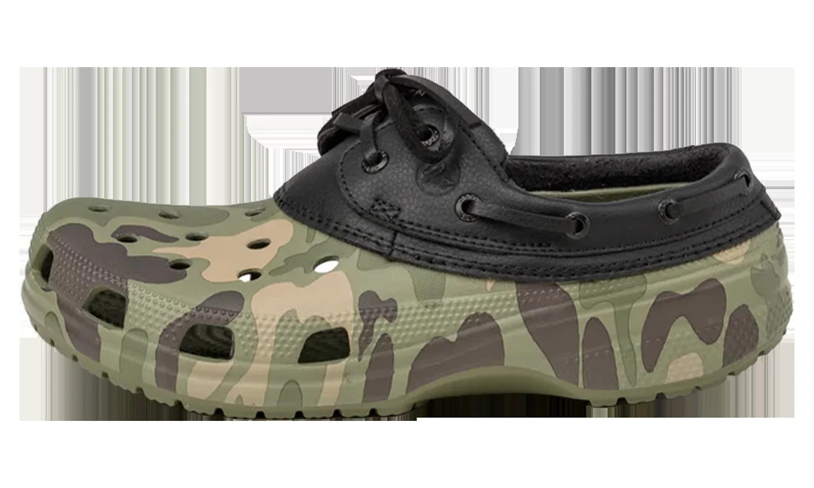 Crocs — Classic Duck Camo Boat Shoe " " 212951 0SL — Sneaker — resale