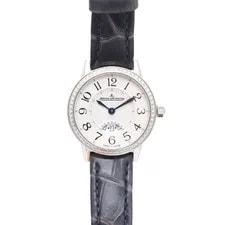 Jaeger-LeCoultre — Jaeger-LeCoultre Rendezvous Diamonds Q3408530 Steel Leather Band 154681109 — Watch — resale