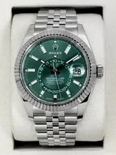 Rolex — NEW 2026 Rolex Sky-Dweller 42mm 336934 Jubilee Green Dial (Stickered) — Watch — resale