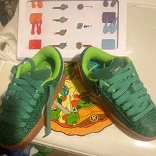 Puma — Puma X Teenage Mutant Ninja Turtles Low Top Lace-Up LE — Sneaker — resale
