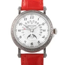 Patek Philippe — Patek Philippe Grand Complications Handcrafts 18K White Gold 5160/5 — Watch — resale