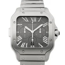Cartier — Cartier Santos de Chronograph (Daily) WSSA0078(4183): TO299300 — Watch — resale