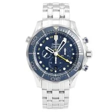 Omega — Omega Seamaster 212.30.44.52.03.001 Automatic Winding 44mm Blue Stainless New — Watch — resale