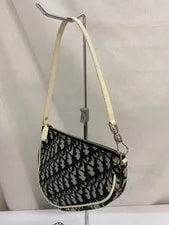 Dior — Christian Dior Saddle Trim Zip Top Auth — Handbag — resale