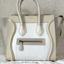 Celine — Celine Luggage Greige Auth — Handbag — resale