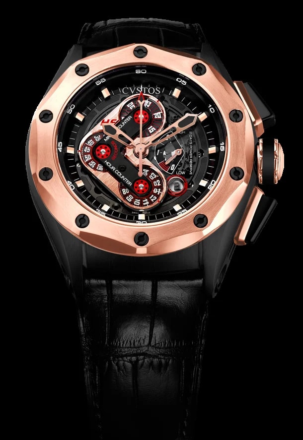 Worldofluxuryus — Cvstos Chronograph PVD Titanium & 18K Rose Gold — Watch — resale
