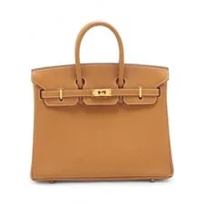 Hermès — Hermès Birkin 25 le Tournay Mysore Sable Metal Fittings □I: — Handbag — resale