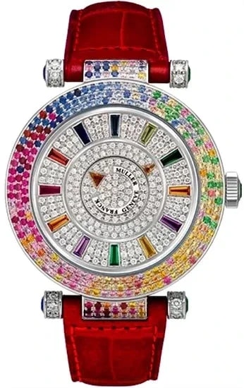 Worldofluxuryus — Franck Muller Double Mystery 4 Saisons 18K White Gold Lady's — Watch — resale