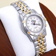 Tag Heuer — TAG Heuer Cell Professional Date 3360 WG1120-0 Quartz 200M Steel Gold — Watch — resale