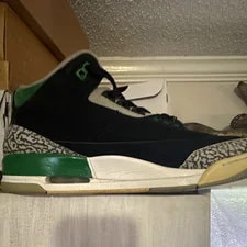 Jordan — Jordan Air 3 Elephant Print Mid Top Lace-Up — Sneaker — resale