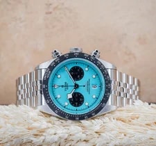 Tudor — 2026 NEW Tudor Black Bay Chrono Flamingo Blue Jubilee Bracelet 41mm M79360N-0024 — Watch — resale