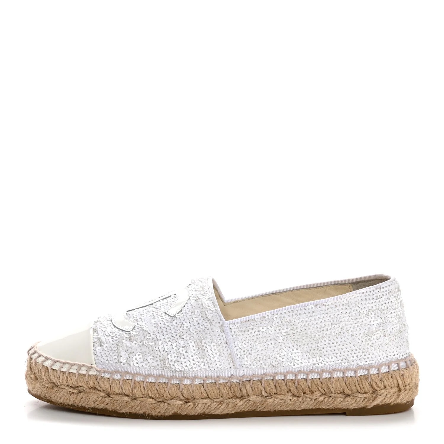 Chanel — Sequin CC Espadrilles 36 — Designer Shoe — resale